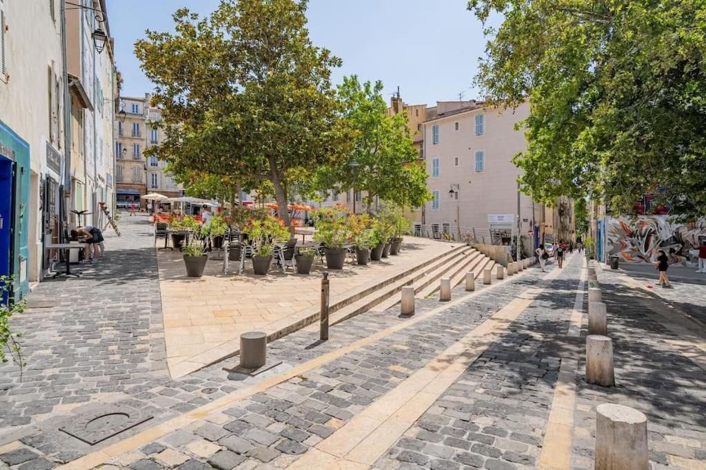 Charmant T2 Au Coeur Du Panier Marseilles Exterior foto